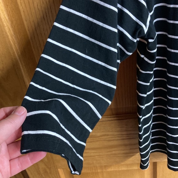 Ava & Viv plus size 3/4 sleeve striped top - Picture 4 of 5